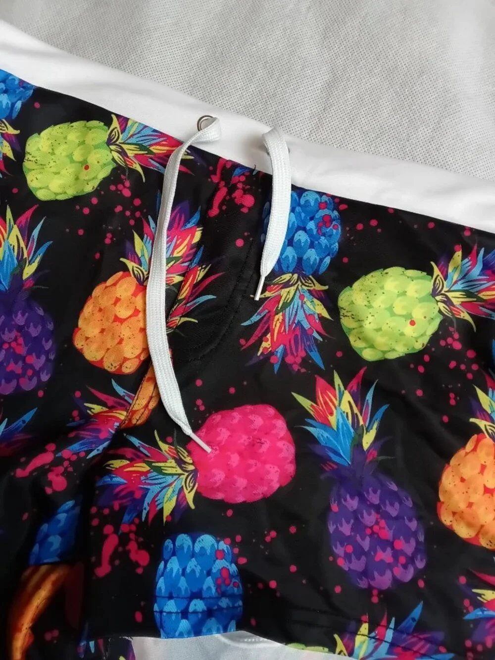 Pineapples AOP Swim Boxer Briefs XXL New with Tag Beach Vacation